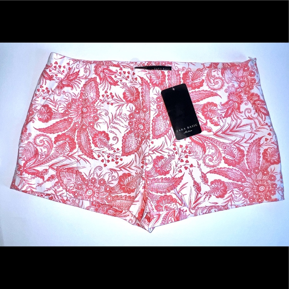 Zara Shorts Floral